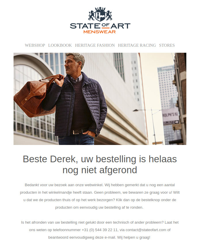 State of Art email State of Art email