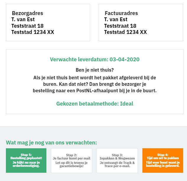 Voorbeeld Voorbeeld