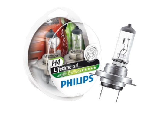 Philips 12342 H4 Longlife EcoVision S2